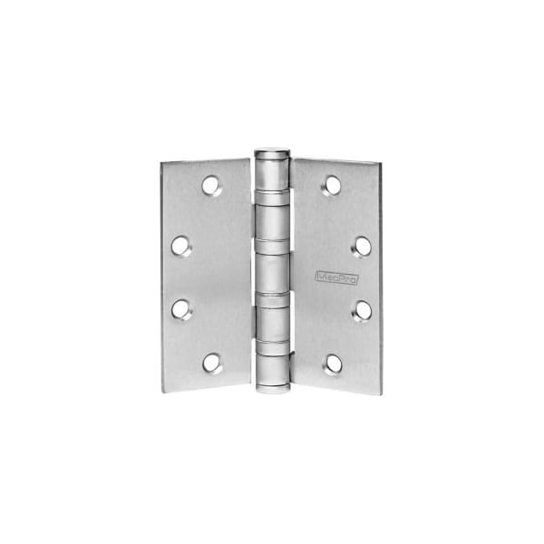 Yale Commercial McKinney MacPro Hinges, MPB99 4 1/2 x 4 1/2 NRP US32D, 6"L x 6"W x 2"H, 8-1/2" Dia 85536 - main